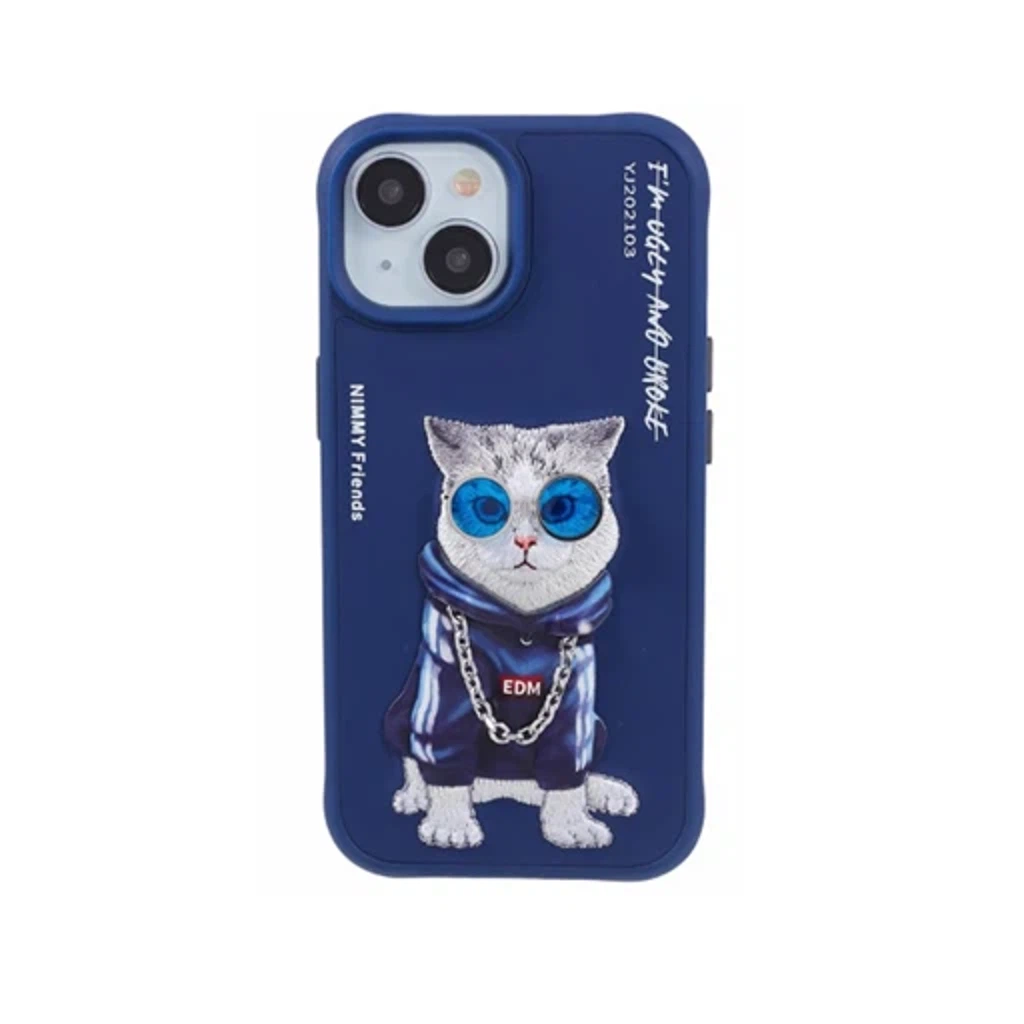 Чехол кожаный для iPhone 15 Nimmy